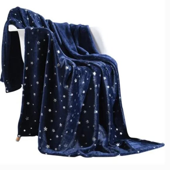 Throw Blanket, Ultra Soft Thick Microplush Bed Blanket,All Season Premium Fluffy - Picture 1 of 6